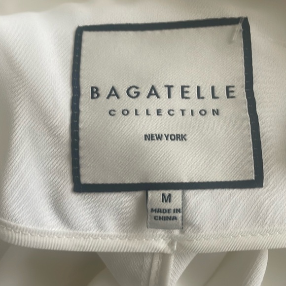 New Bagatelle Collection Off White Trench Coat jacket - Picture 5 of 17